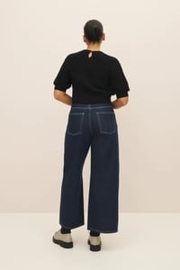 Image 2 of kowtow Quinn top black