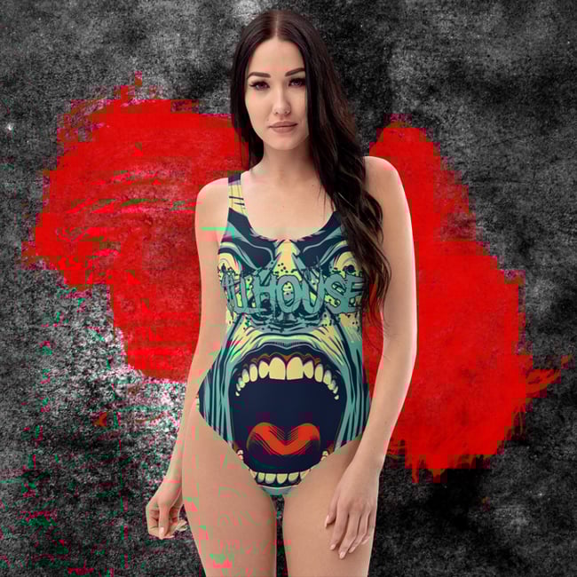 Pussification All Over Print One-Piece Swimsuit