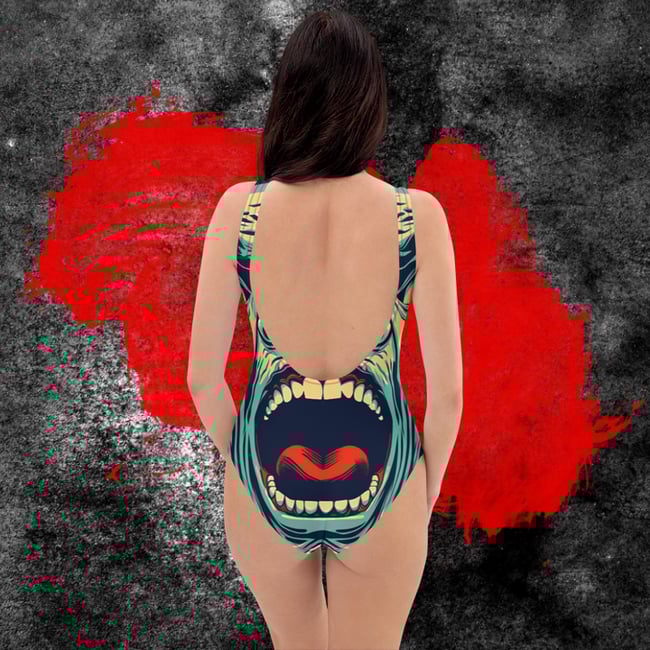 Pussification All Over Print One-Piece Swimsuit