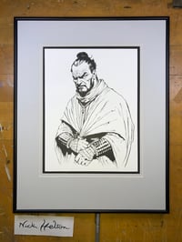 Image 2 of His Eyes Hold the Storm - original ink drawing