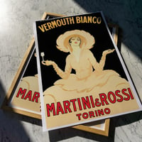 Image 1 of Martini & Rossi - Vermouth Bianco | Marcello Dudovich - 1950 | Drink Poster | Vintage Poster