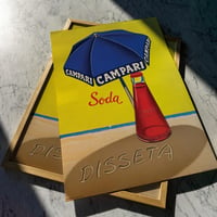 Image 1 of Campari Soda - Disseta | 1963 | Drink Poster | Vintage Poster