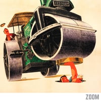 Image 2 of Guinness for Strength - Steamroller | Wilk - 1951 | Drink Cocktail Poster | Vintage Poster