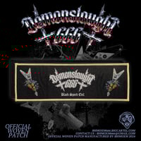 Image 1 of DEMONSLAUGHT 666 - BLACK SPEED EVIL OFFICIAL PATCH