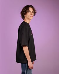 Image 2 of COTTON T-SHIRT WITH RHINESTONES