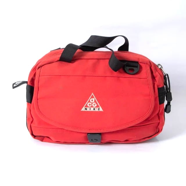 Vintage 90s Nike ACG Bag - Red | WAY OUT CACHE