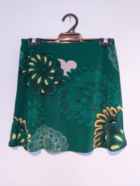 Green/yellow floral KAT Skirt
