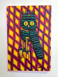 Dscreet Blue Bee Owl