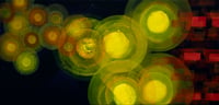 Image 1 of City lights, brake lights 