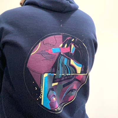 Image of Blueberry Lipstik Hoodie