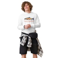 Image 2 of Tide & Timber Co. Rainbow Trout Fishing - Hooded long-sleeve tee