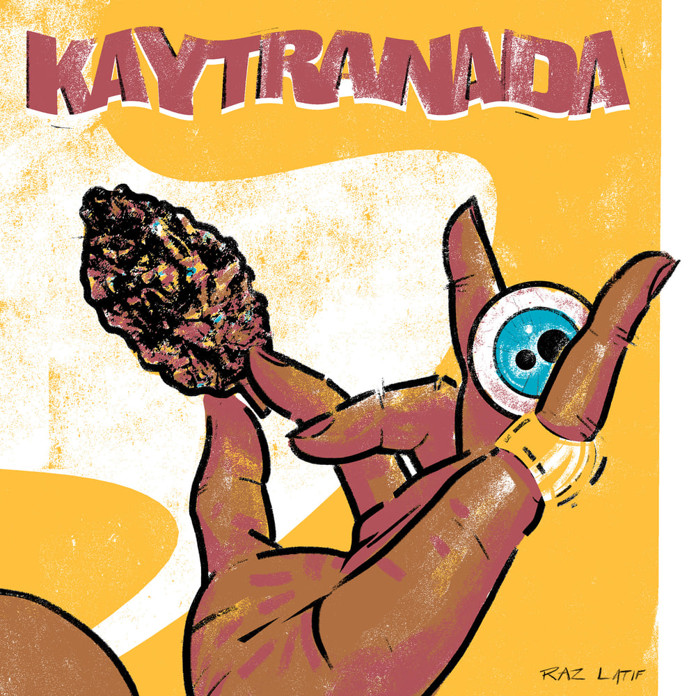 Image of Kaytranada BUBBA Limited-Edition Screen Print