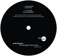 Image 1 of SA006: Jenifa Mayanja - On The Edge Of The Horizon EP 12"