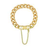 Image 3 of Chunky Cuban Chain Bracelet