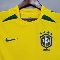 Image 3 of Brazil Home 2002 Retro Shirt