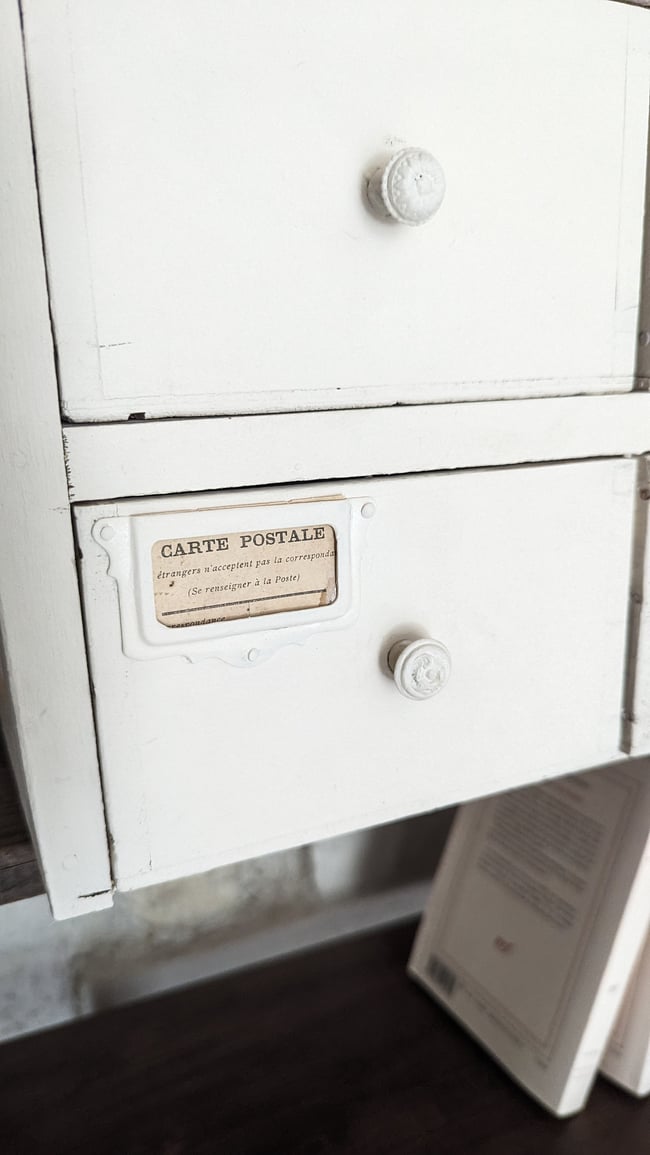 Petit meuble 4 tiroirs