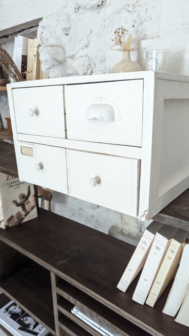 Petit meuble 4 tiroirs