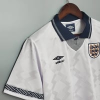 Image 5 of England Home 1990 Retro Shirt