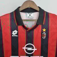 Image 3 of AC Milan Home 95/96 Retro Shirt