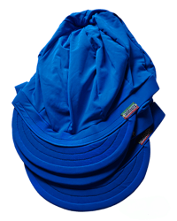 Image of Jah Roots Stretch Hats with Beak {Royal Blue}