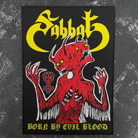 Image 1 of SABBAT - BORN BY EVIL BLOOD OFFICIAL PATCH