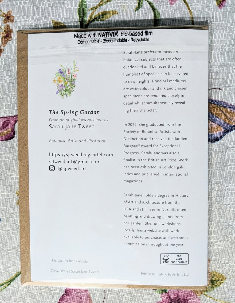Image of The Spring Garden Card