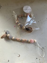 Amigurumi Baby Pacifier Chain Holder