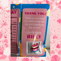 Image 5 of Gracie's Personalized Chip Bags