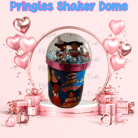 Image 1 of Gracie's Personalized Pringles w/Dome Shakers