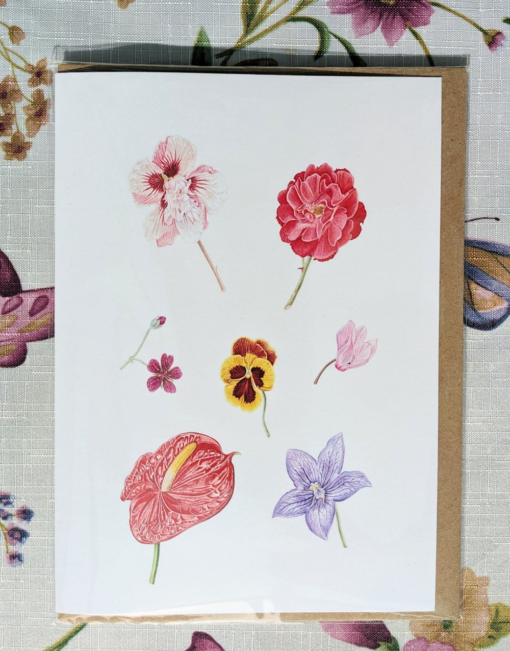 Image of Flowerheads Card