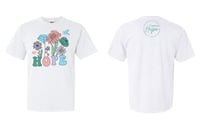 HOPE white t-shirt