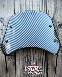 Image 3 of NAVi 110 Faux Carbon Mini Windshiled