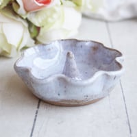 Image 8 of Ring Holder, Ceramic Ring Dish Handmade Pottery, Engagement Gift Made in USA