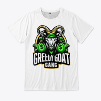 GREEDY GOAT GANG (white t-shirt) 