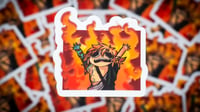 Arson (Vinyl Sticker)