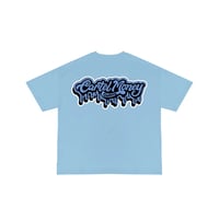 Image 2 of Baby Blue Backpackboyz X Cartel Money shirts 