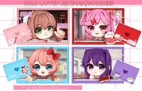Image 1 of (LOW-STOCK)/PRE-ORDER 3" FOLDING DDLC KEYCHAIN