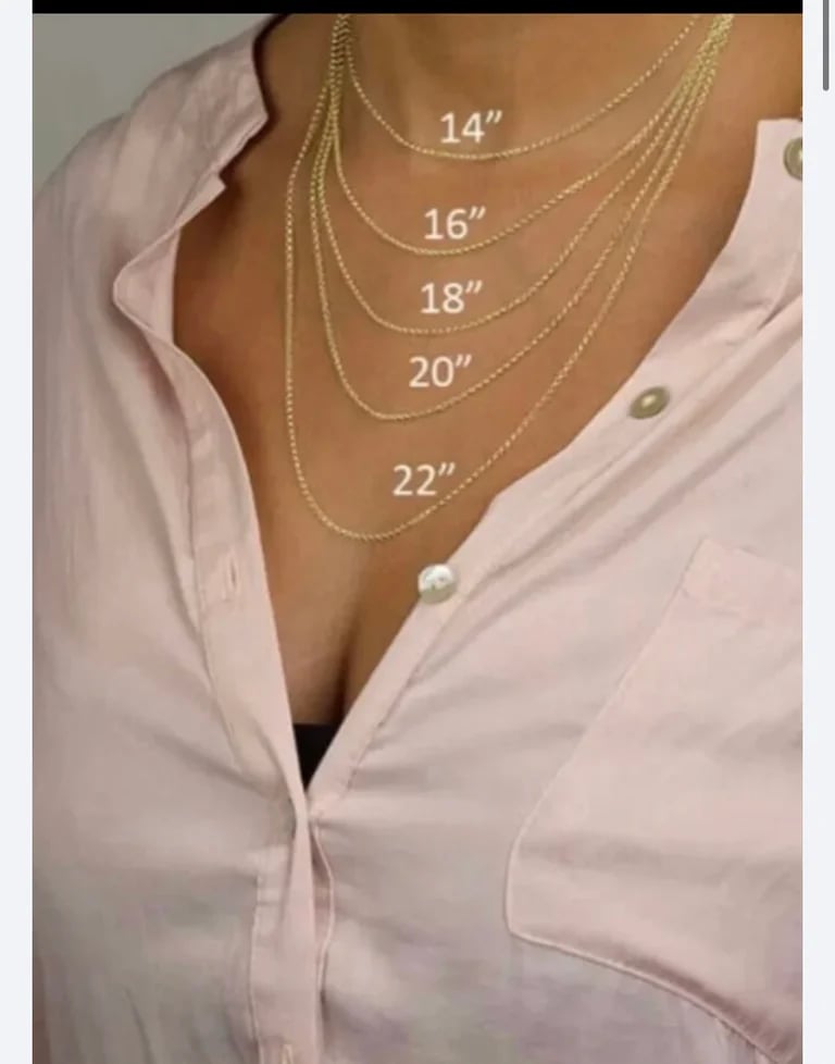 Minimalist Danity Initial Necklace