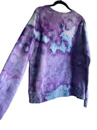 Image 16 of L Ladies/Junior's Sweatsuit Set in Purple Haze Ice Dye