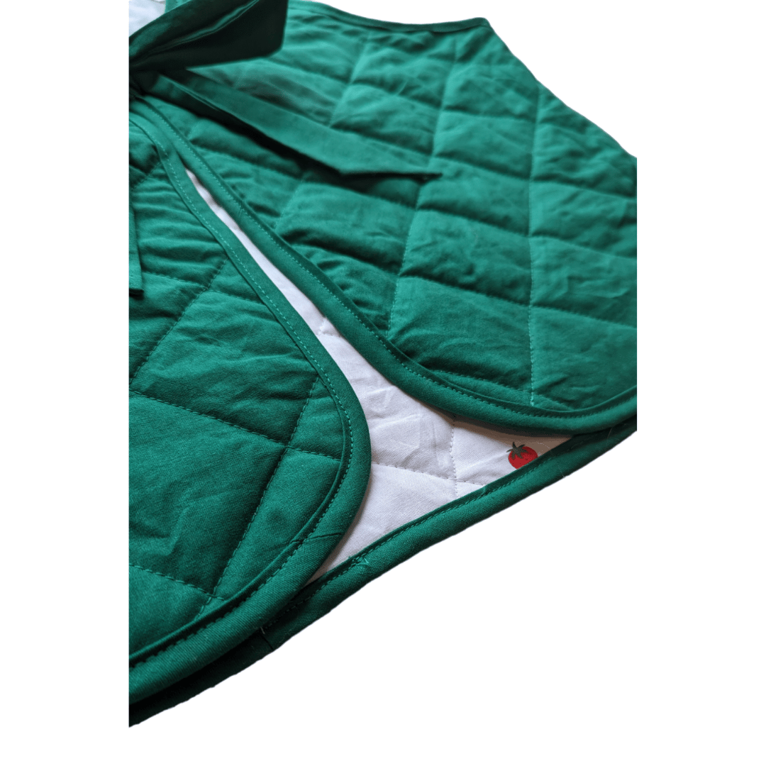 Image of CATCALL: THE STRAWBERRY REVERSIBLE QUILTED GILET