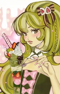 Image 2 of Matcha Girl Poster