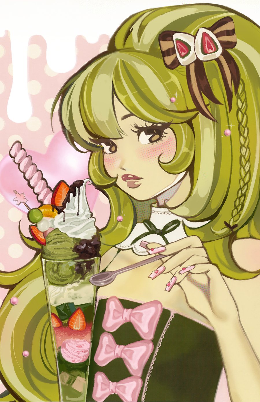 Image of Matcha Girl Poster