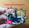 Hayakawa Family Kittens Enamel Pin