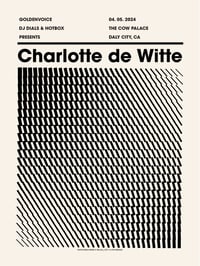 Charlotte de Witte - Daly City 2024