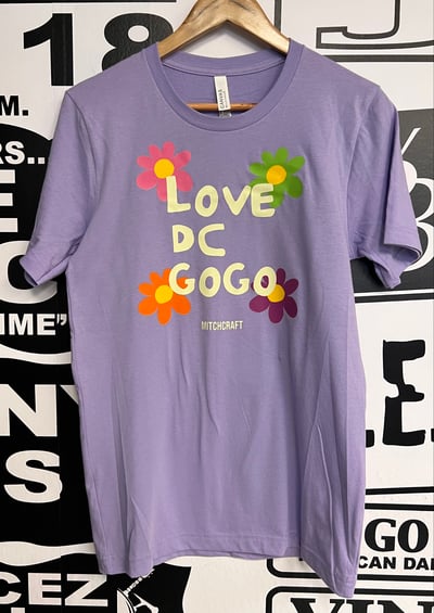 Image of LOVE DC GOGO "BLOOM" Lilac T-shirt