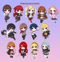 Image 4 of PERSONA KEYCHAINS