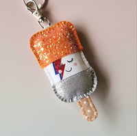 Image 1 of Bowie Fab Keyring or Hanging Decoration 