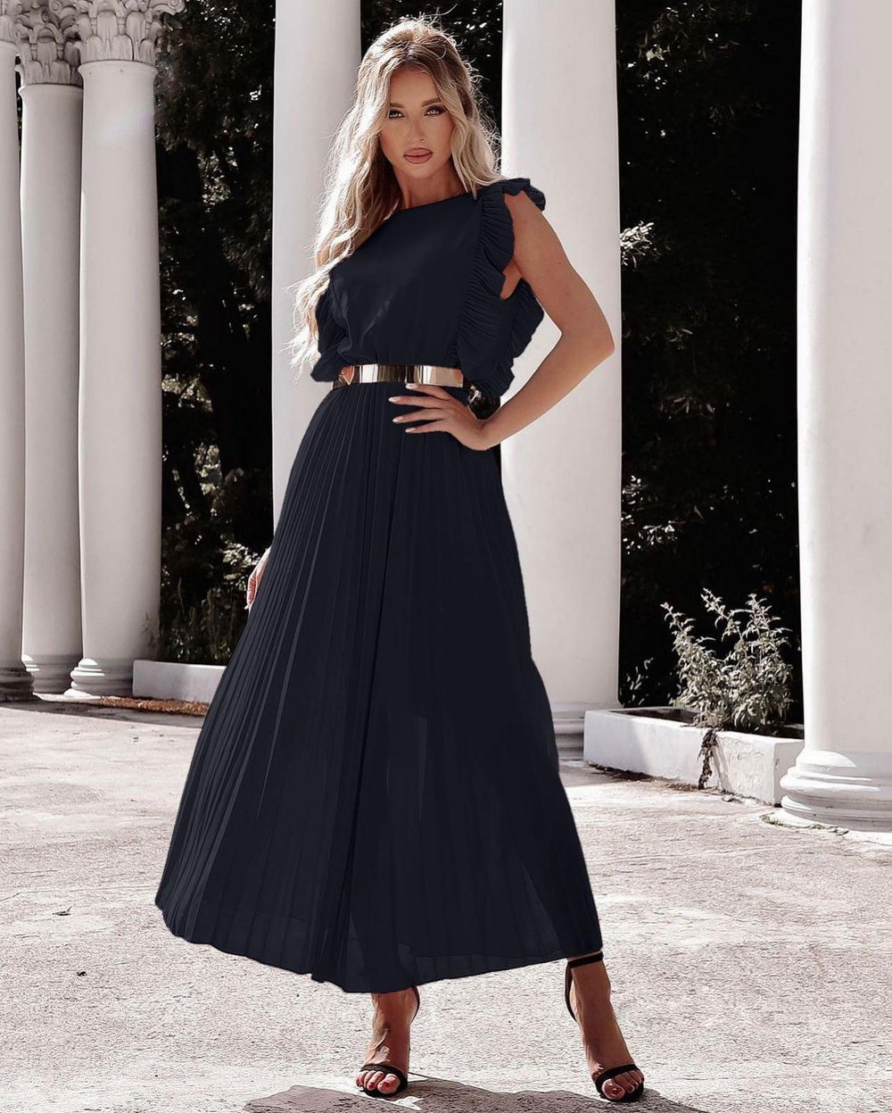 Image of Belt Dress