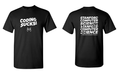 Image of Stanford CS Unofficial Contest Hoodie and T-Shirt Design