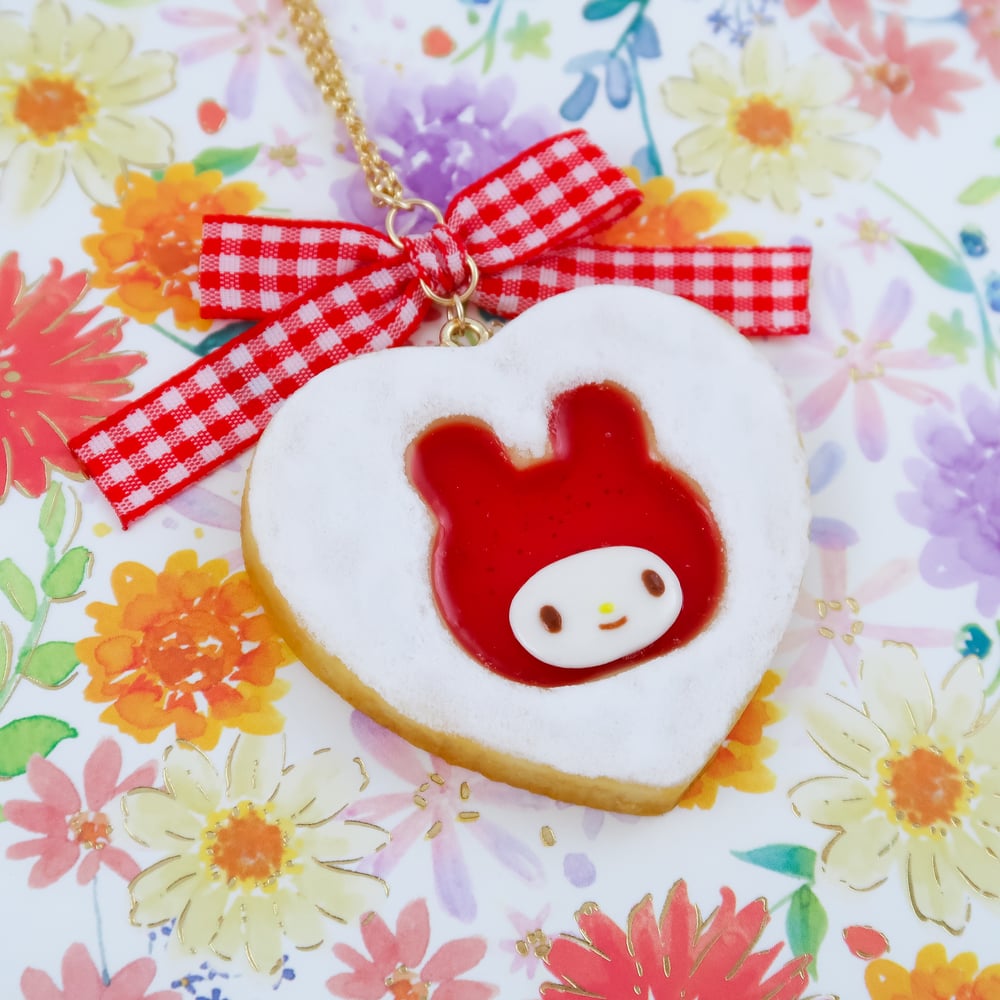 My Melody Linzer Cookie Necklace